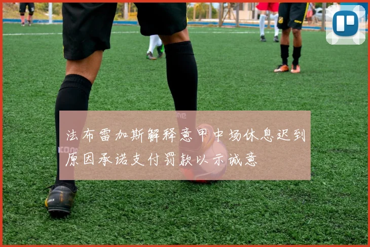 法布雷加斯解释意甲中场休息迟到原因承诺支付罚款以示诚意